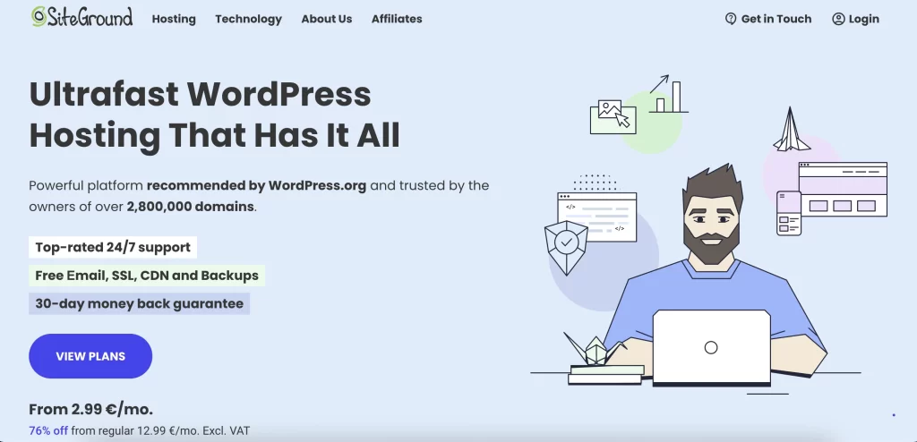 SiteGround Overview